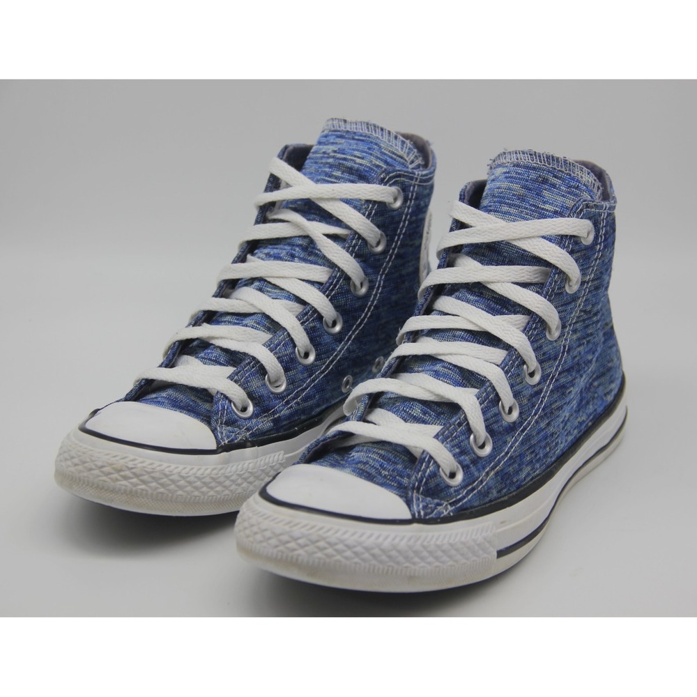 Converse Chuck Taylor All Star High Top Shoes Women Sz 8 Variegated Blue Sneaker